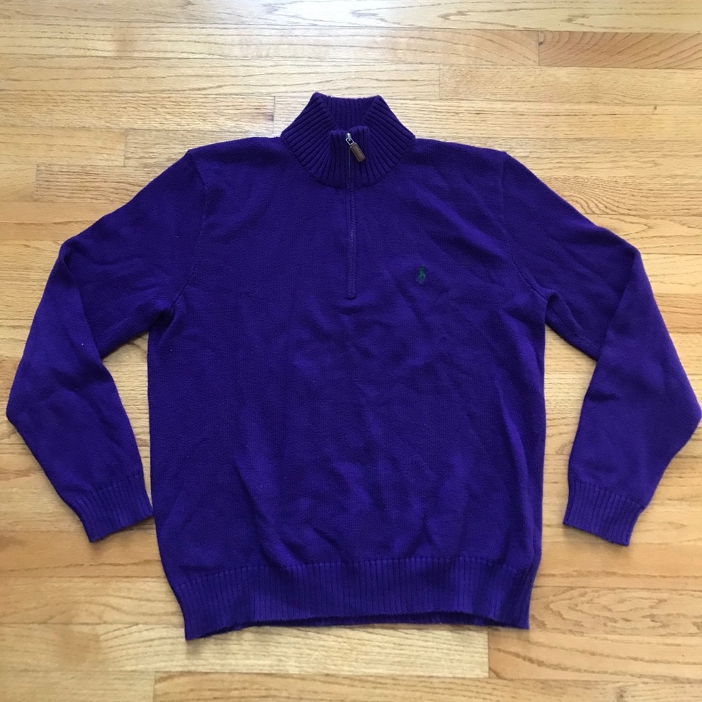 Polo by Ralph Lauren Quarter Zip Knit Sweater